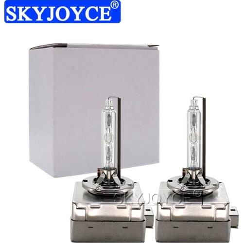 SKYJOYCE 2PCS D1S D2S D3S D4S Metal Claw 35W HID Xenon Bulb OEM Quality 55W D1S 6000K 4300K 5000K 8000K Car Headlight HID Lamp