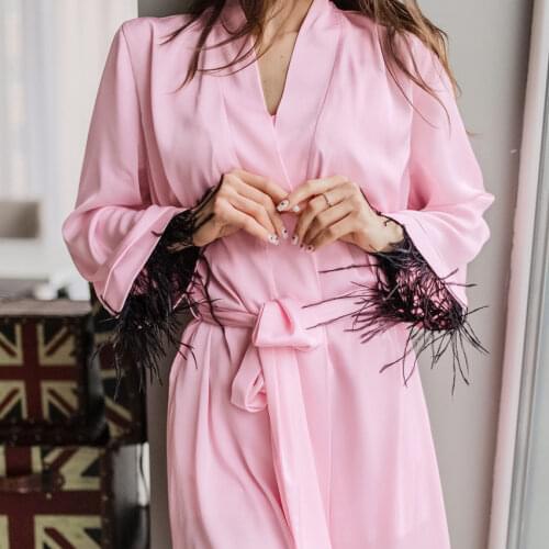 LINSESS Women's Silk Robes