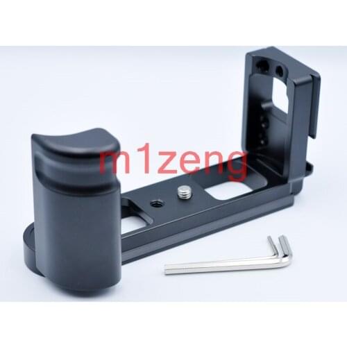 LQ with hotshoe Vertical Quick Release L Plate/Bracket Holder hand Grip for Leica Q Camera Arca-Swiss typ116 tripod microphone