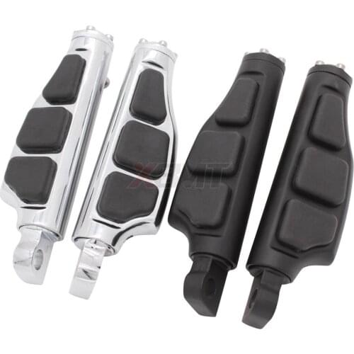 Motorcycle Foot Pegs Footrests Footboards For Harley Touring Softail Sportster Iron 883 1200 Night Train V-Rod