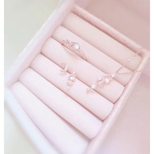 Sailor moon LLoYd Tsukino Usagi Moon Stick 925 Silver Gold necklace jewelry