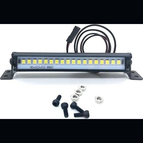 Super Bright 18LED 83MM Lights Bar for 1/10 RC Crawler Car Axial SCX10 TRX4 KM2 CC01