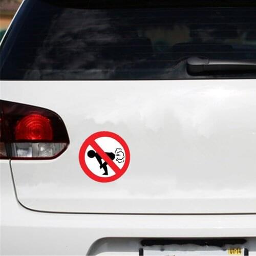 Aliauto No Farting Car Sticker Funny Ass Reflective Sign Decal for Hyundai Accent I30 I35 Santa Fe Solaris Elantra Parts Kia