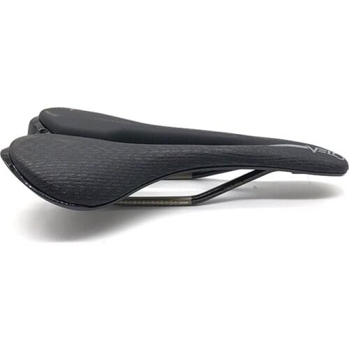 Velo Road Racing Bike Saddle Ti-Alloy Gel Bicycle Saddle Lightweight Road Bike Seat Comfort Ergonomic Bicycle Saddle Seat