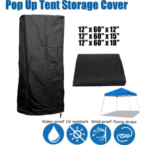 Waterproof Anti-UV storage Cover for Pop Up Canopy Tent Garden Tent Gazebo Canopy Outdoor Marquee Shade Protector Cover 3 Sizes