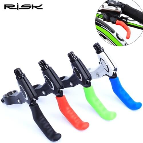 RISK Silica Gel MTB Road Bike Brake Lever Protector Bicycle Cycling Brake Hand Lever Rubber Waterproof Cover Anti-skip Accessory
