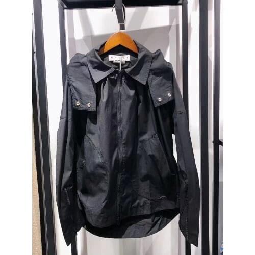 Женские черные куртки ZHUOLIN China At AliExpress