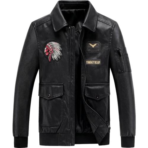 Plus Size 6XL,7XL,8XL,9XL Winter Leather Jacket Mens Solid Color Stand Collar Slim Casual Outerweart Mens PU Leather Coats