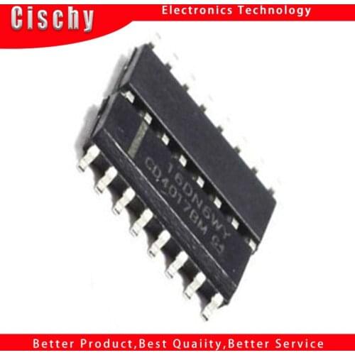 10PCS CD4017BM SOP16 CD4017 SOP CD4017BM96 SMD