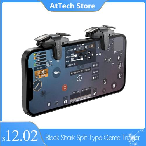 2021New Black Shark 4 3 Controller Gaming Trigger for PUBG Mobile Game Universal Gamepad Joystick Compatible with Android iPhone