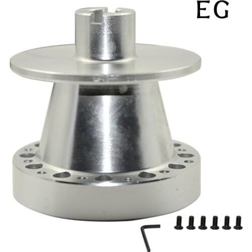 Aluminum Steering Wheel Hub Adapter Snap Off Boss Kit For EG