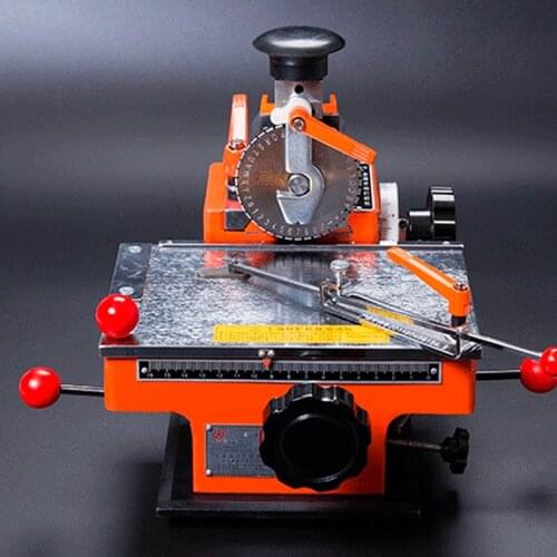 Automatic Metal Name Plate Engraving Machines Nameplate marking machine Manual embossing machine Small Automatic metal