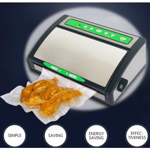 Household Vacuum Packaging Machine Wet and Dry Dual-use Food Sealing Machine Commercial Automatic Multi-function Sealer