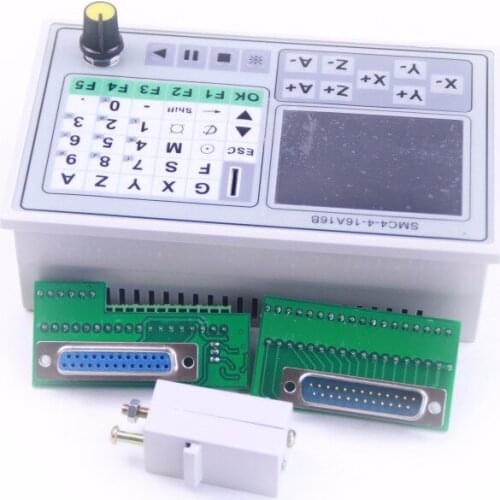 CNC SMC4 engraving machine stepper servo 4 axis off-line controller four axis linkage