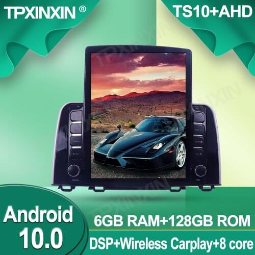 For Honda CRV 2017+ Android 10 Wireless Carplay Touch screen Universal Stereo Receiver 6+128G Car Radio player Radio TESLA Style