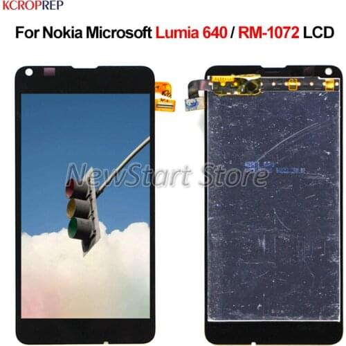 For Nokia Microsoft Lumia 640 LCD For Nokia 640 RM-1072 lcd 5.0" Display Touch Screen Digitizer Assembly Replacement Accessory