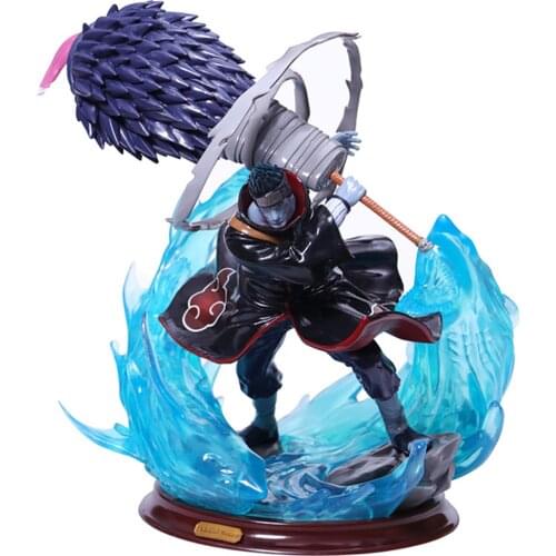 Naruto Anime Action Figure Hoshigaki Kisame Model Samehada Battle Form 33cm PVC Statue Collectible Toys Figma Quality Assurance