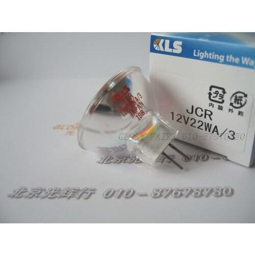 KLS JCR 12V22WA/3 12V22W halogen lamp,JCR12V22WA/3 bulb,12V 22W A/3 GZ4 light,Olympus microscope light source,TNT EMS Shipping