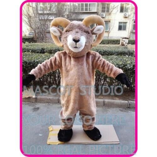 Bighorn Mascot Costume Suit Cosplay Party Game Dress Unisex Halloween Adult Gift Interesting Funny Cartoon Character Clothing