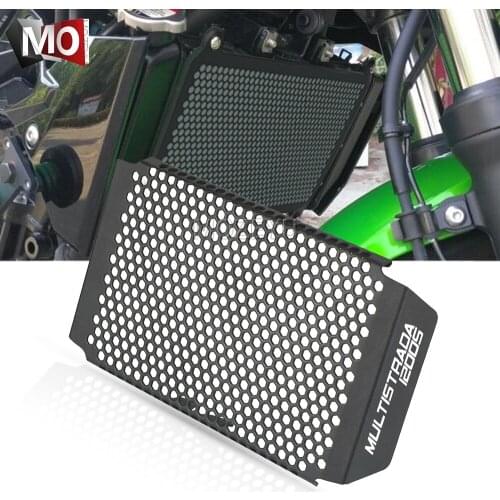 Motorbike Radiator Oil Cooler Guard Grille Protective Cover For Ducati Multistrada 1200 S 1200S Pikes Peak/Granturismo/Touring