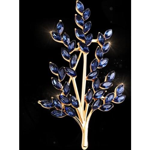 Fashion Shinning Womens Brooches Rhinestones Crystal Tree Brooch Pin Fashion Jewelry Decoration Broches