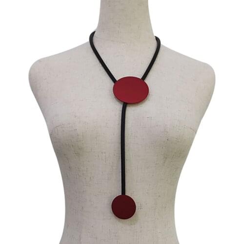 YD&YDBZ New Style Aluminum Round Metal Short Necklace For Women Vintage Silicone Foam Statement Choker Punk Minimalist Jewelry