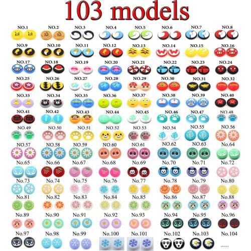 New Joystick Thumb Stick Grip Cap Skin For Nintend Switch/lite NS Joy-Con Controller Pokeball JoyCon Gamepad Thumbstick Case