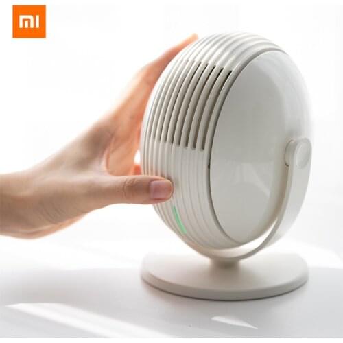 New Xiaomi 3life leafless small fan desktop mini three-speed usb office dormitory vertical leafless fan 2 colors for you