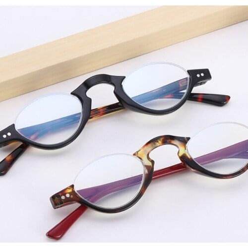 Half Frame Reading Glasses Blue Light Blocking Computer Readers UV Protection Anti Eyestrain Glare for Women Men