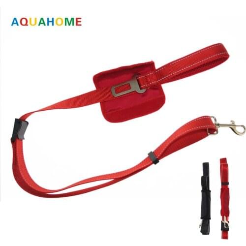 Pet supplies pet traction rope Dog harness Car seat belts Leash for dogs Adjustable dog leash 80cm-120cm/2.5cm