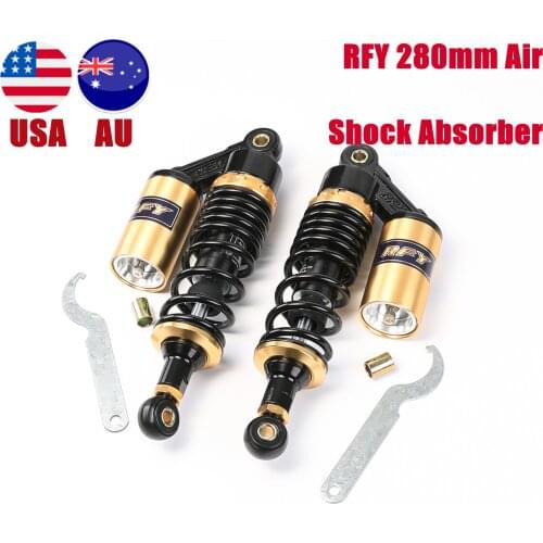 Universal 280mm Air Shock Absorber Rear Suspension Spring Scooter For Dirt Bike Gokart Quad ATV Motorcycle