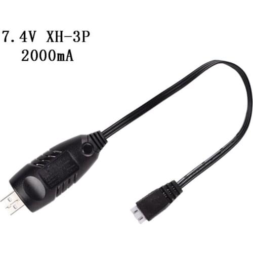 7.4v Charger 2000mA /1000mA/500mA XH-3P 2S Li-ion Electric RC Toys Aircraft Car 270B
