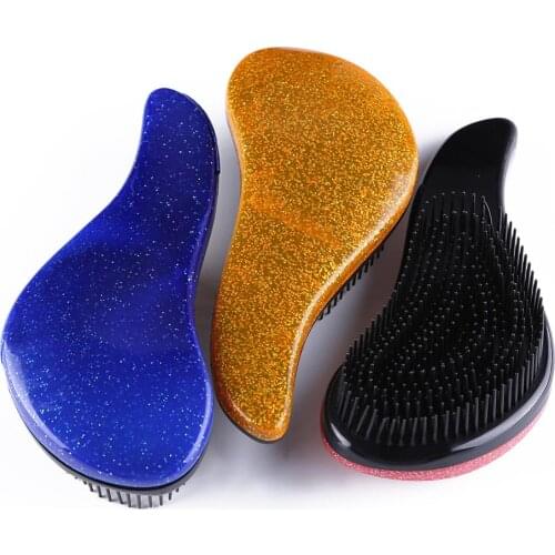 1pc Magic Comb Anti-static Massage Hair Brush Plastic Shower Shampoo Massage Comb Salon Beauty Hair Styling Tools