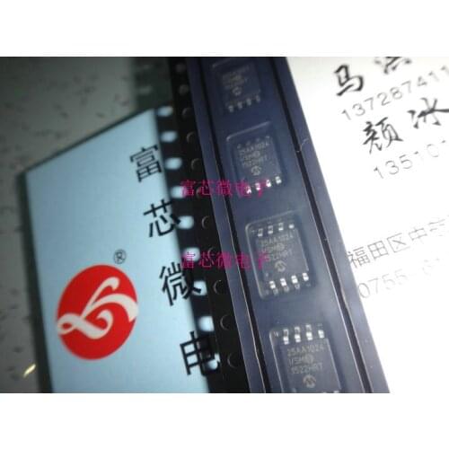 5pieces 25AA1024-I/SM 25AA1024T-I/SM SOP8