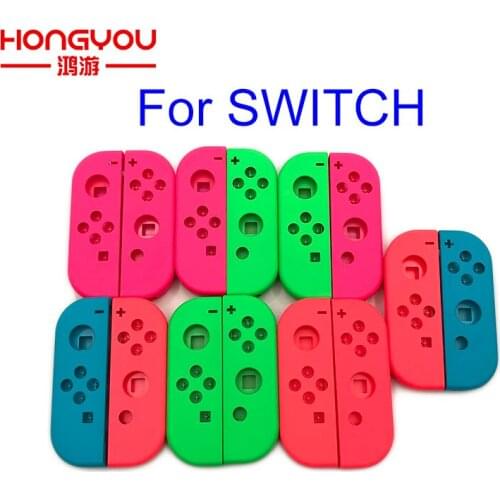 5pcs Purple Orange for Nintend Switch Joy-Con Replacement Housing Shell for NS JoyCon Cover for NX Joy Con Controller Case