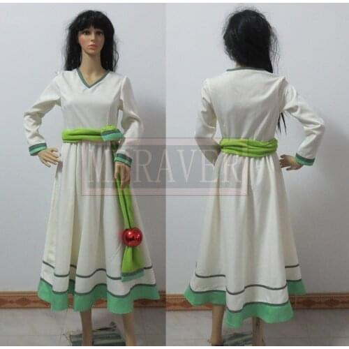 Cartoon Spice and Wolf Cosplay Costume Horo Dress Custom Made Any Size