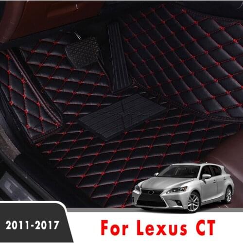 Car Floor Mats For Lexus CT 2017 2016 2015 2014 2013 2012 2011 Foot Liners Car Carpets Custom Styling Car Accessories Interior