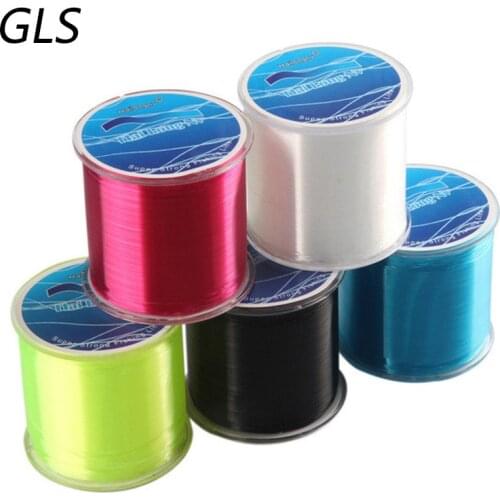 500m Nylon Fishing Line Japanese Durable Monofilament Rock Sea Fishing Line 5 Colors #0.8~8 Maximum pulling force 1.8-23.7kg