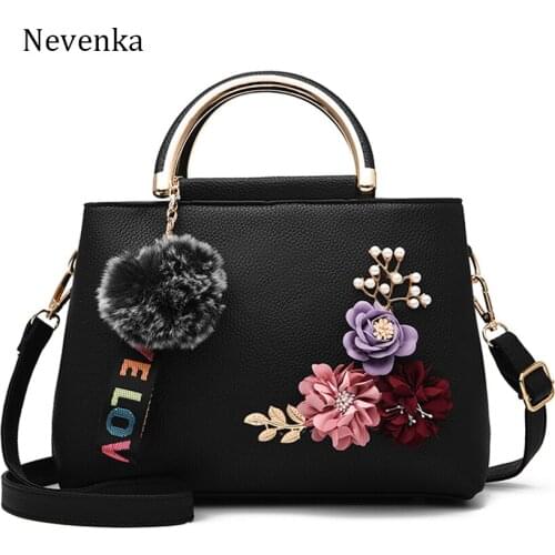 Nevenka Women's Bags With Flowers