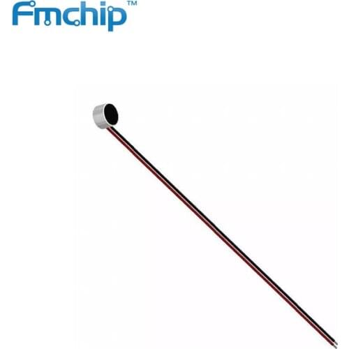 POM-3535L-3-LW100-R Microphones 50Hz ~ 16kHz Analog Microphone Electret Condenser 2V Omnidirectional Wire Leads