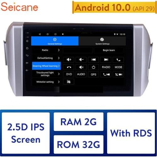 Seicane Android 10.0 Car Radio Head Unit Player For 2015 Toyota INNOVA Left Hand Drive GPS Navigation Support Mirror Link SWC