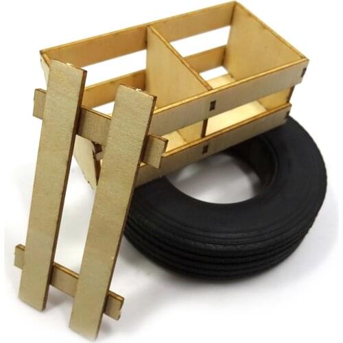 Scene Use Wine Box Decoration for 1/14 Tamiya RC Truck Trailer Tipper Scania MAN Benz Actros Volvo Car Diy Parts