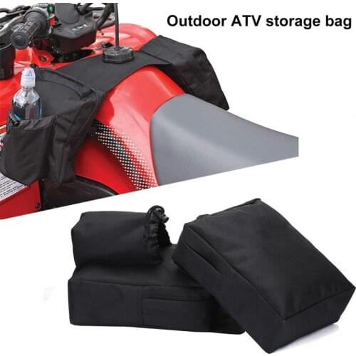 ATV Front Saddle Bag Waterproof Outdoor Storage Bag for Motorcycle Off-road Vehicle Outdoor Storage Bag Motorcycles Accessories