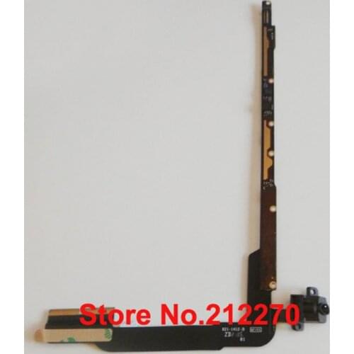 YUYOND New Volume Headphone Audio Headset Jack + PCB Board Flex Cable For iPad 3rd 4th 3 4 Wifi Version