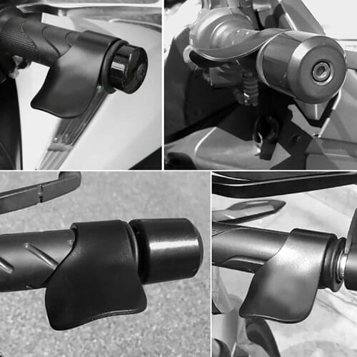 1Pc Universal Carbon Fiber Throttle Lever Motorcycle Grip Assist Long-distance Timing Booster Refueling Efficient Device