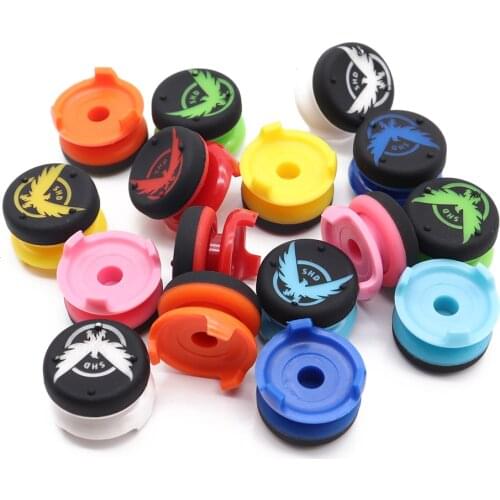 1PAair=2PCS New Analog Extenders Grips stick Joystick Cap Grips Rocker Cap for Playstation 4 for PS4 Controller