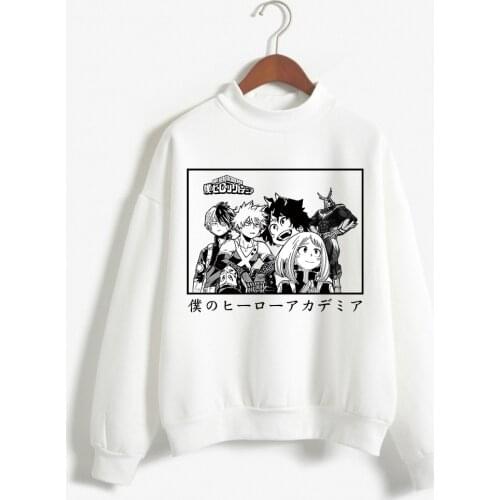 2021 Japanese Anime My Hero Academia Hoodies Lovely Mens Hoodie Sweatshirts Hoodies
