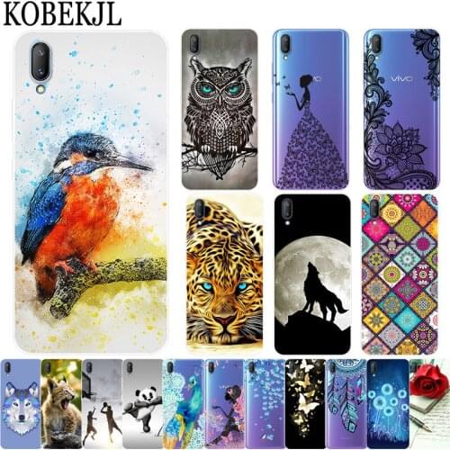 Vivo V11i Case Vivo V11 Case Soft Silicone Cartoon TPU Cover Phone Case Vivo V11 V 11 i 11i VivoV11i 1806 1804 VivoV11 Pro Cover