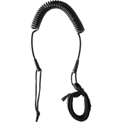 Windsurfing Surfboard Paddle Board Leash Surfing Coiled Ankle Foot Leg Rope paddle board Surfing Accessories wakeboard