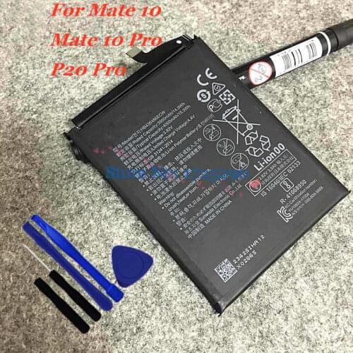 HB436486ECW Real 4000mAh Battery For Huawei Mate 10 10Pro p20 pro + Tools